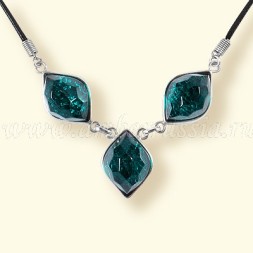 Колье &quot;Роса&quot; из Бернита Посеребрение