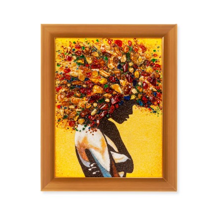Картина &quot;Арт-деко&quot; Янтарь/Самоцветы купить в Евпатории