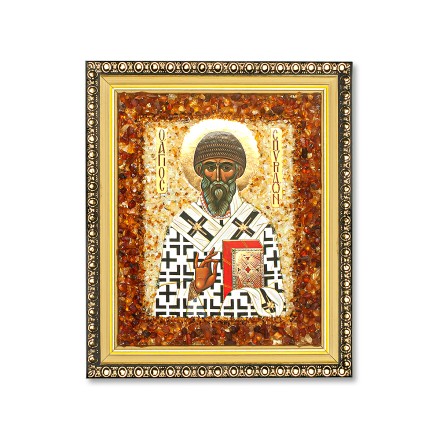 Икона из Янтаря свСпиридон купить в Евпатории