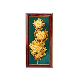 Картина роза Янтарь