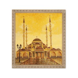 Картина &quot;Мечеть Пророка&quot; из Янтаря