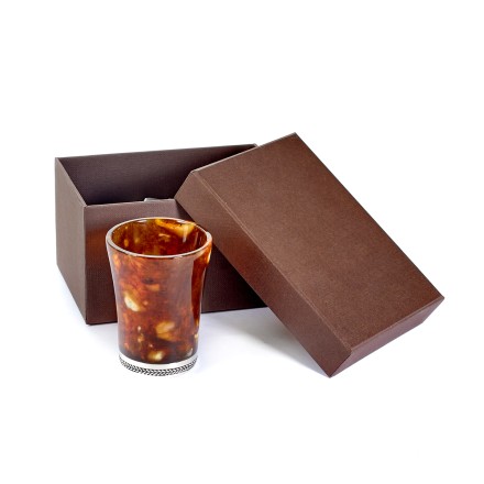 Стопка классическая, Янтарь/бронза купить