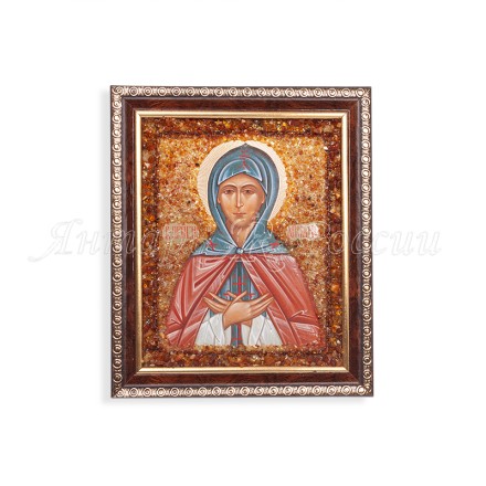 Икона из Янтаря св.Апполинария купить в Евпатории