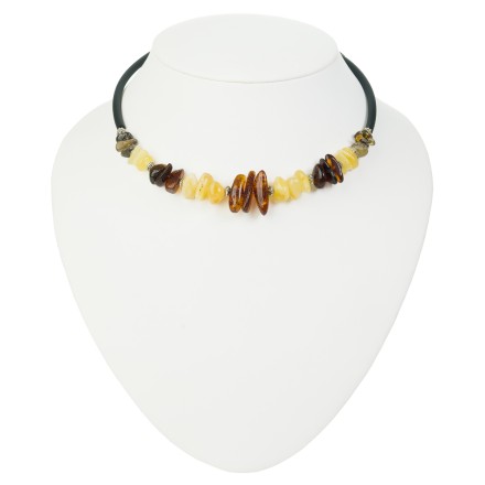 Колье на струне &quot;Алтай&quot; из Янтаря (ассорт.) купить