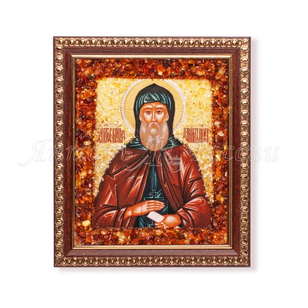 Икона из янтаря св.Даниил купить в Евпатории