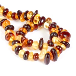 Бусы &quot;Галька&quot; из Янтаря