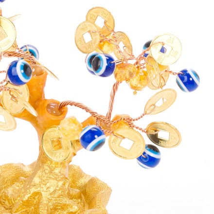 Денежное дерево Янтарь/Полистоун купить