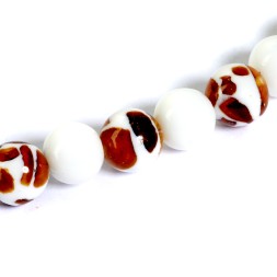 Бусы &quot;Шар&quot; из Янтаря и юв.смолы