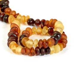 Бусы &quot;Галька&quot; из Янтаря