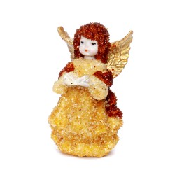 Ангел с библией Янтарь Керамика